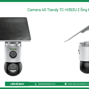 Alternative view of Camera 4G Tiandy TC-H363U 2 Ống Kính Quay Quét giá rẻ