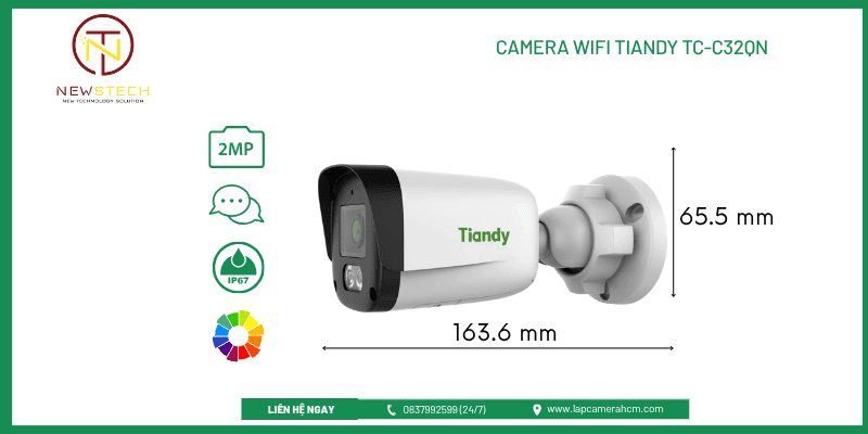 Camera WiFi Tiandy-TC-C32QN Camera WiFi Tiandy-TC-C32QN