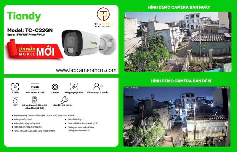 Lắp Camera IP Tiandy tại Củ Chi Lắp Camera IP Tiandy tại Củ Chi