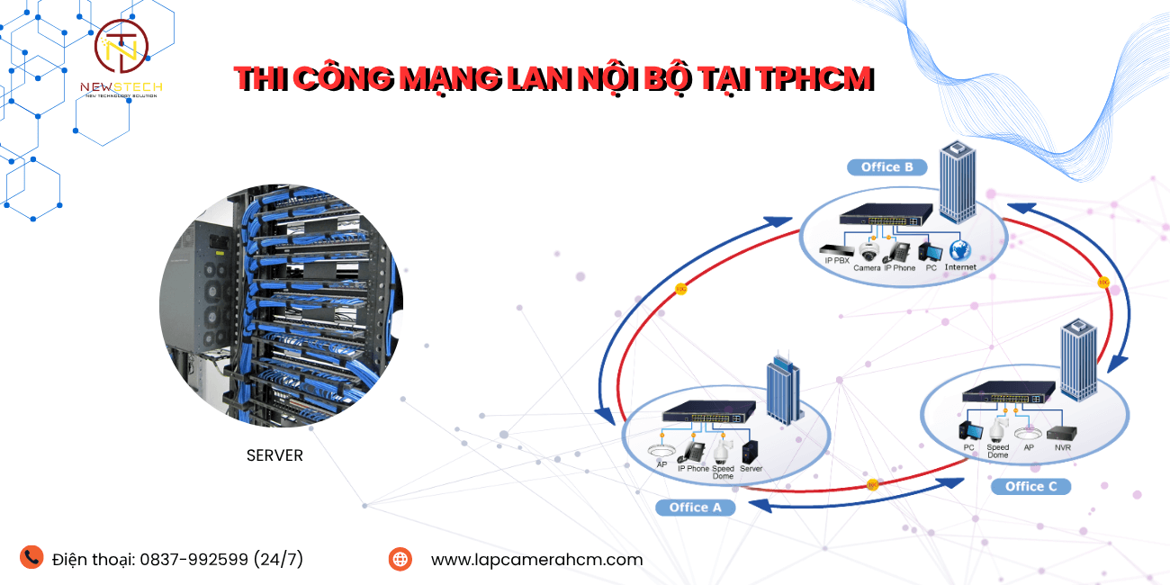 Thi công mạng Lan nội bộ tại TPHCM