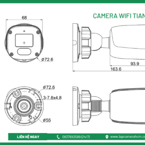 Camera Tiandy TC-C34QN giá rẻ