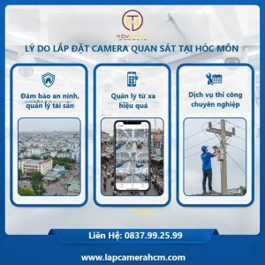 Lắp camera tại Hóc Môn