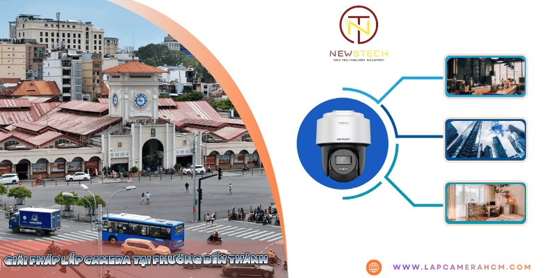 Lắp camera tại phường Bến Thành