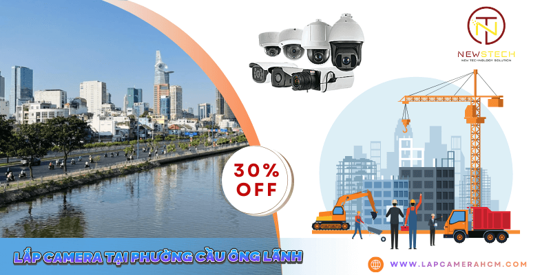 Lắp đặt camera tại phường Cầu Ông Lãnh