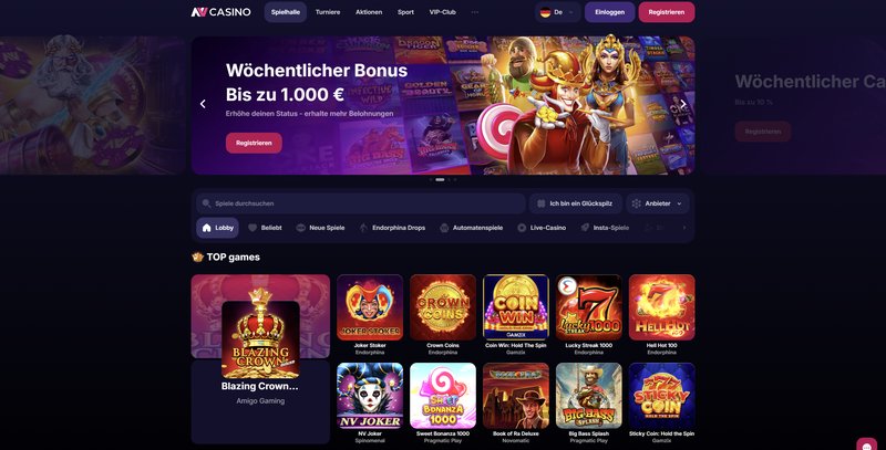 Best nv casino login in Germany Best nv casino login in Germany