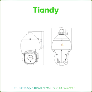 Tiandy TC-H326S (33X/I/E+/A/V3.0)